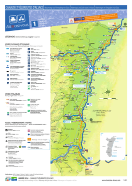 Canaux Et Véloroute D'alsace