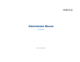 SMEDGE Administrator Manual