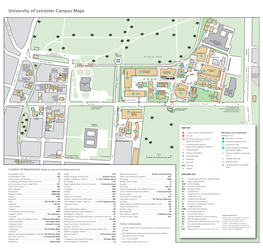 University of Leicester Campus Maps