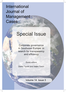 International Journal of Management Cases