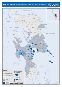 EASTERN VISAYAS: SUMMARY of RESPONSE ACTIVITIES (As of 20 Jan)