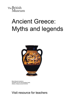 Ancient Greece: Myths and Legends