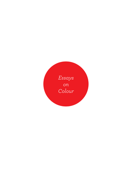Essays on Colour