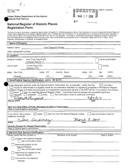 National Register of Historic Places Registration Form