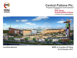 Central Pattana Plc. Property Development and Investment