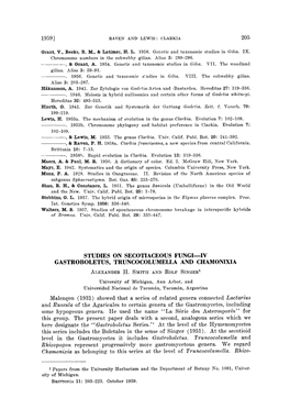 Studies on Secotiaceous Fungi-IV Gastroboletus, Truncocolumella