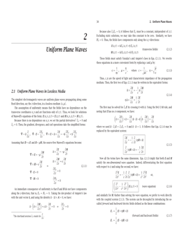 Uniform Plane Waves