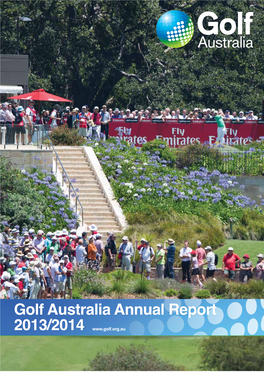 Golf Australia Annual Report 2013/2014