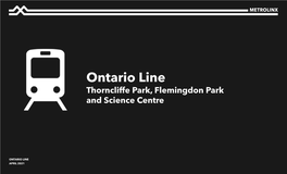 Ontario Line Thorncliffe Park, Flemingdon Park and Science Centre