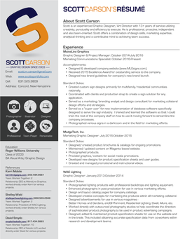 Scottcarson'srésumé