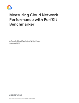 Measuring Cloud Network Performance with Perfkit Benchmarker