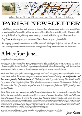 A Letter from Jane