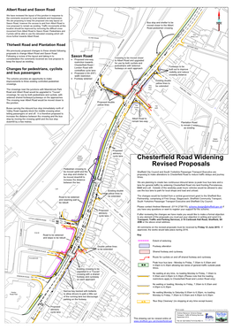 Chesterfield Road Widening Revised Proposals