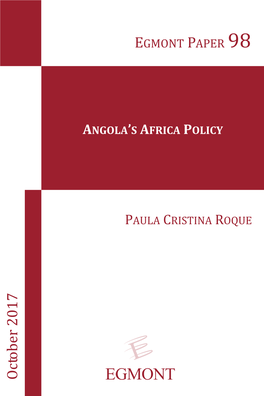 Angola's Foreign Policy