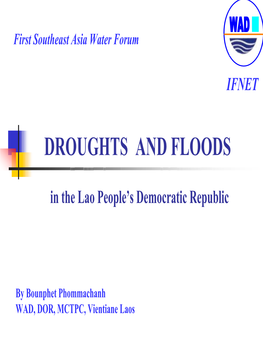 Droughts and Floods