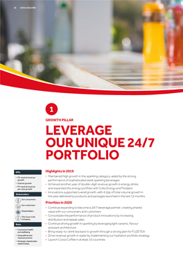 Leverage Our Unique 24/7 Portfolio