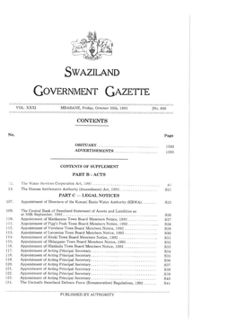 (Government (Gazette