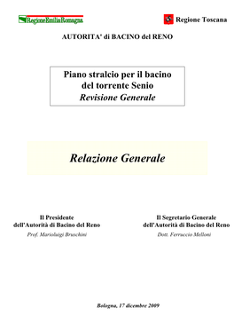 Bacino Interregionale Del Fiume Reno (Delibera Del Comitato Istituzionale N