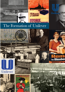 The Formation of Unilever 16944-Unilever 20Pp A5:Layout 1 15/11/11 14:35 Page 2