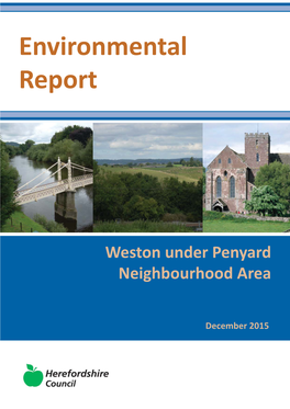 Weston Under Penyard Environmental Report