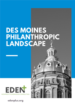 Des Moines Philanthropic Landscape