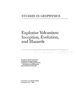 ~Xplosive Volcanism