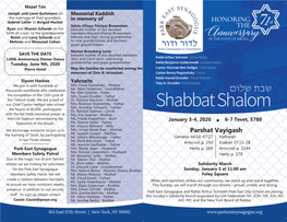 Parshat Vayigash the Learning of Torah, by Participating Mr