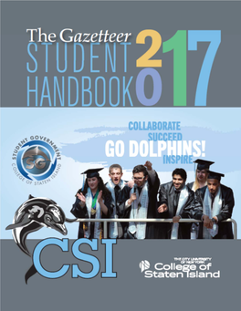 The Gazetteer STUDENT HANDBOOK 2017