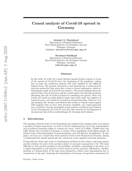 Arxiv:2007.11896V2 [Stat.AP] 3 Aug 2020