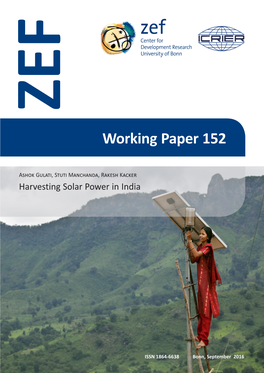 Harvesting Solar Power in India