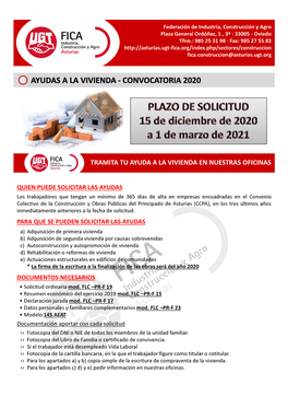 Fliyer Flc Vivienda 2020