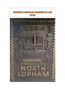 NORTH LOPHAM PARISH PLAN 2020 Contents