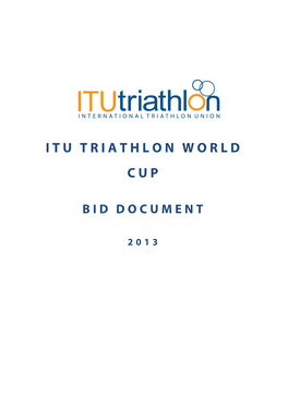 Itu Triathlon World Cup