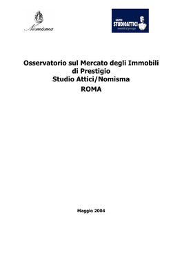 II Semestre 2003 E Previsioni 2004