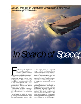 In Search of Spaceplanes Beyond Offering the Advantage of Within 12 Hours