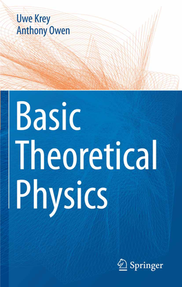 Uwe Krey · Anthony Owen Basic Theoretical Physics Uwe Krey · Anthony Owen