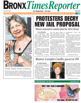 Bronx Times Reporter: May 18, 2018