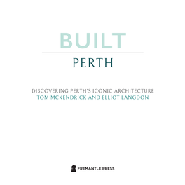 Discovering Perth's Iconic Architecture Tom