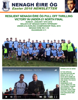 Resilient Nenagh Éire Óg Pull Off Thrilling Victory In