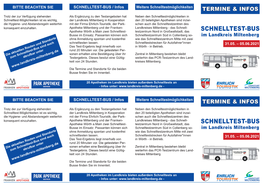 Schnelltest-Bus Schnelltest-Bus