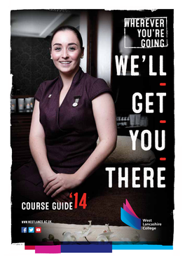 West Lancashire College Course Guide 2014-15 3