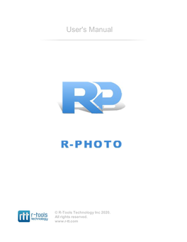 R-Photo User's Manual