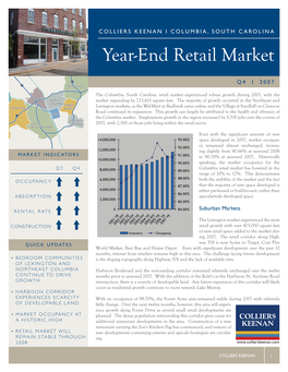 Year-End Retail Market