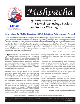 Fall 2012 of Greater Washington Volume XXXIII, Issue 4
