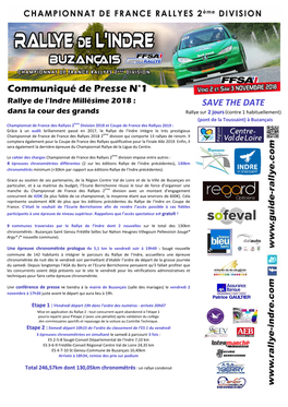 Communiqué De Presse