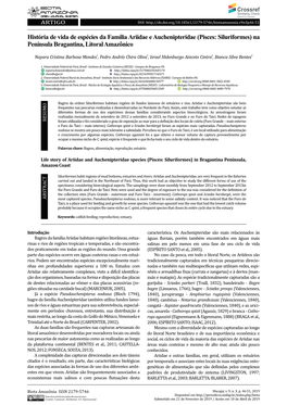 História De Vida De Espécies Da Família Ariidae E Auchenipteridae (Pisces: Siluriformes) Na Península Bragantina, Litoral Amazônico
