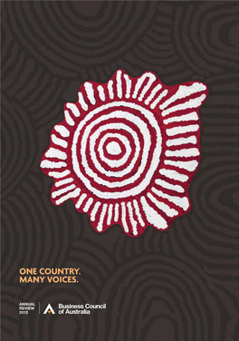 BCA 2012 Annual Review: One Country. Many Voices