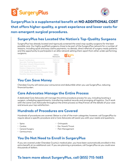 Surgeryplus Flyer