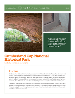 Cumberland Gap National Historical Park (PDF)