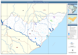 ESTADO DE ALAGOAS Domínio Dos Corpos Hídricos Superficiais - Mapa Temático